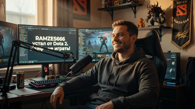 RAMZES666 устал от Dota 2. Кайф - не играть!